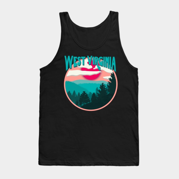 West Virginia Mountain Cuteness Tank Top by Peshka_Calloway